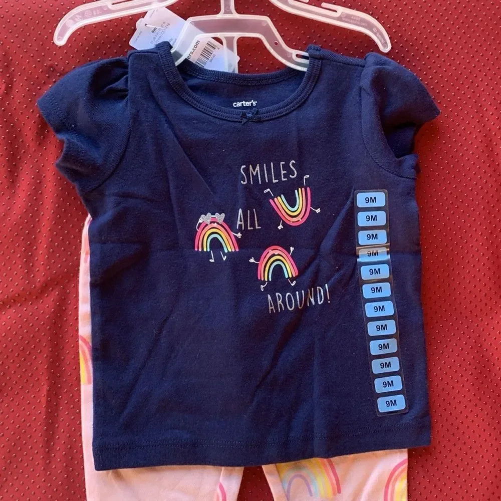 Take 50% OFF- Carter’s 2pcs Girls, Size-9M